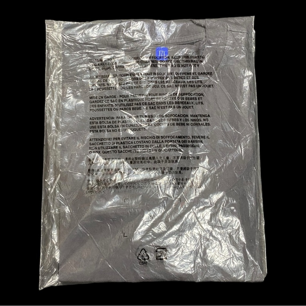 Unreleased Yeezy Gap Tee - Dark Grey - Picture 3 of 6